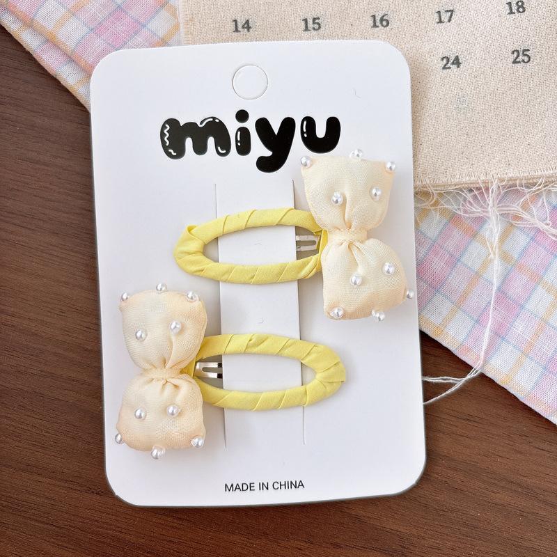 Neue 2 stücke Koreanische Kinder Bogen Haar Clips Nette Mädchen Prinzessin Braid Haar Headwear Mädchen Kinder Haar Zubehör