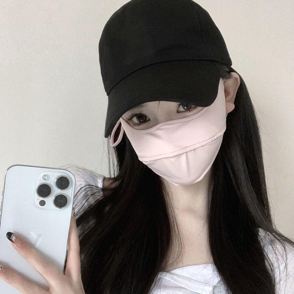 Breathable Sunscreen Mask Anti-UV Riding Face Mask Fashion Face Cover Scarf Outdoor Sports