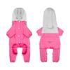 Waterproof Pet Raincoat Small To Medium Dogs Four-Legged All-Weather Outdoor Coat In Classic British Style
