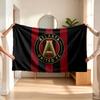Atlanta United (1) Flannel blanket a soft accent for the bedroom and living room and a cozy home gift