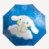 1pc Good Night Cinnamoroll Sanrio Pattern Automatic 3-Fold Umbrella, 8 Iron Frames, High-Value Folding Umbrella, Suitable for Office, Travel and Outdo