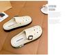 Trendy Women's Summer Closed-Toe Non-Slip Slip-On Slippers with Thick Sole
