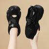 Summer heightening hollow breathable dad shoes Velcro versatile new sandals casual platform sports shoes