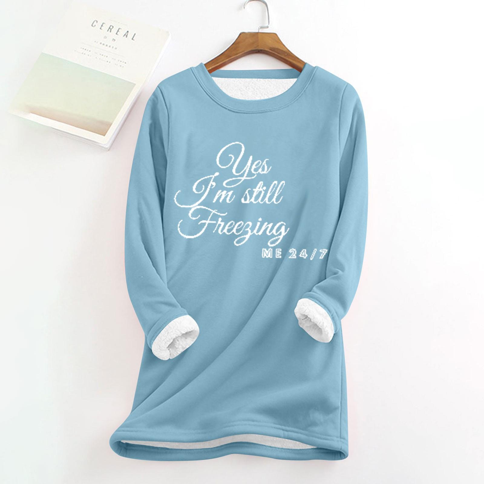 

Женская и зимняя рубашка большого размера с принтом, утолщенная и теплая из овечьей шерсти, с приталенным низом M синий