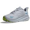 HOKA  Clifton 9 Wide Gull Sea Ice Women Sneakers Grey 1132211-GLLS
