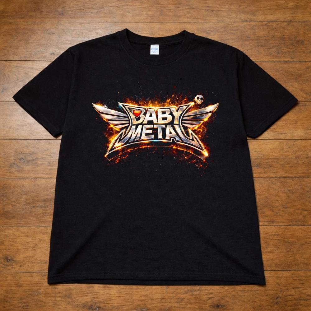 Babymetal Logo T Shirt Official Band Graphic Tee Adults Kids 2XL