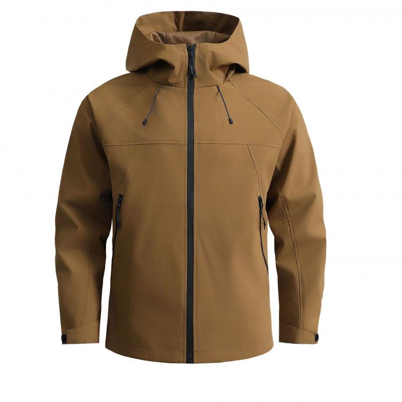New Tops for Men's Jackets for Men's Casual Solid Color Jackets for Men