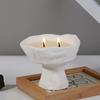Handmade Soy-free Wax Goblet Gypsum Scented Candle Home Scented Candle Souvenir