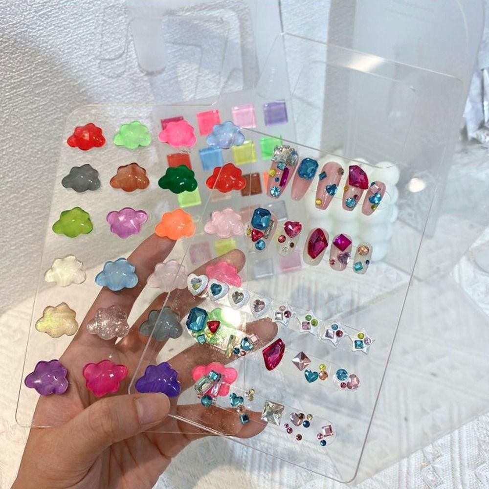 Nail Color Chart False Nail Display Hanger Acrylic Hook Nail Showing Shelf Nail Art Display Board