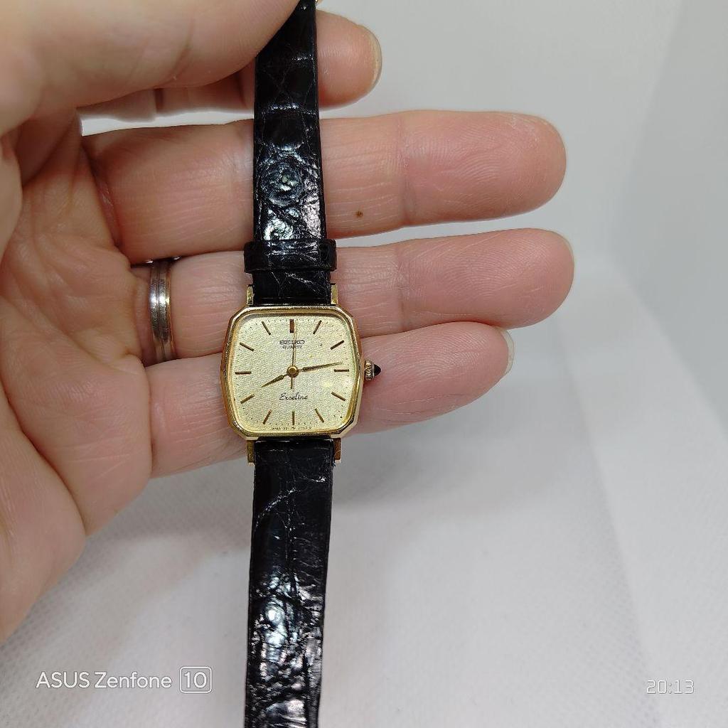 [USED] SEIKO Exceline Working Condition Battery Replaced