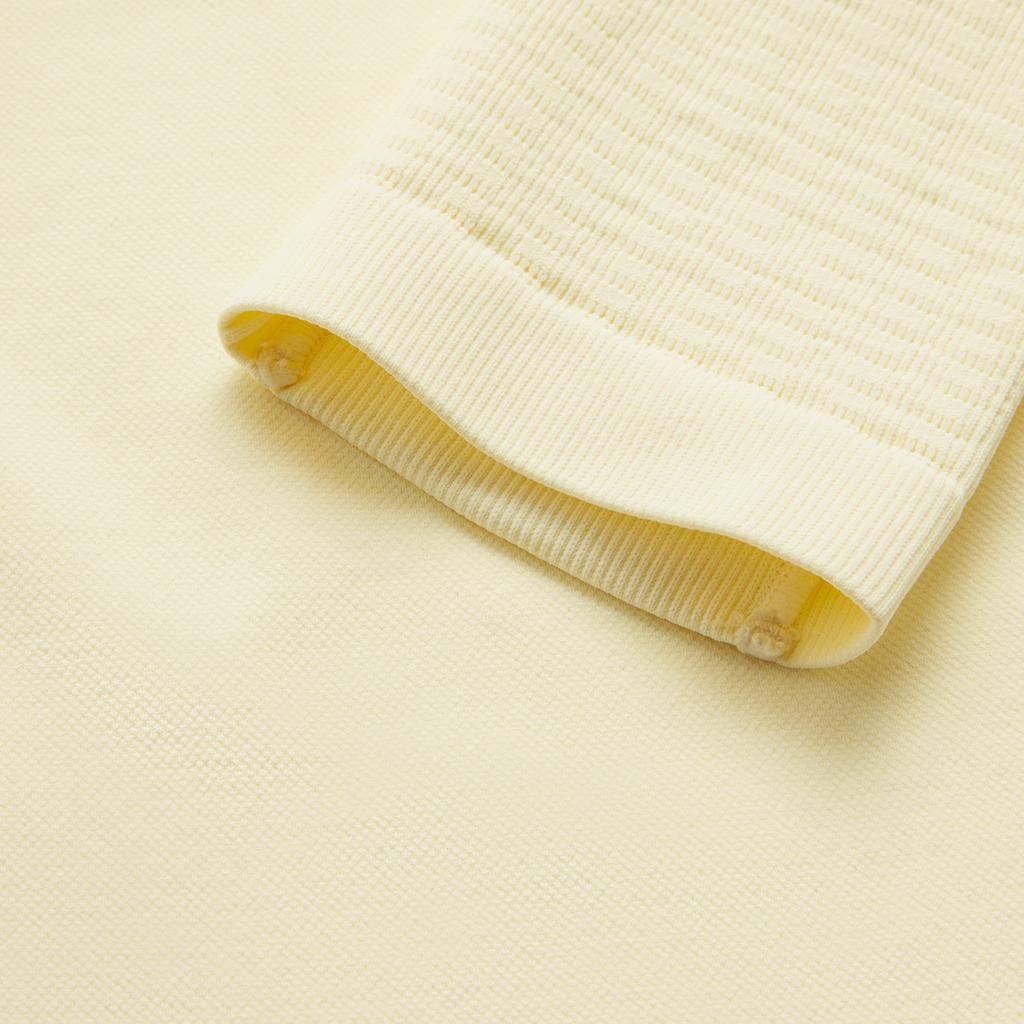 Li Ning Comfortable Slim Fit Long Sleeve Running T-Shirt Women Tops Gelato-Yellow ATLU048-2