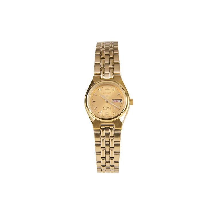 SEIKO Automatic Mechanical Movement Stainless Steel Strap Watch Women s Watch Gold Dial SYMK36K1 Gold Dial