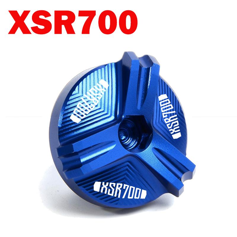 Für Yamaha XSR900 XSR700 XTribute XSR 900 700 2016- 2022 Motorrad Zubehör CNC Öl Einfülldeckel Motor