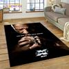 Alfombra para el Suelo más Reciente de la Película Fast & Furious X 10 Vin Diesel para Sala de Estar, Dormitorio, Decoración del Hogar, Decoración Antideslizante para Sofá, Felpudo