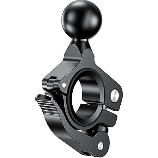 Kaedear Motorcycle Smartphone Holder Bar Mount Ball Joint Aluminum inch KDR-R18 (1 (25.4 mm)/Quick)