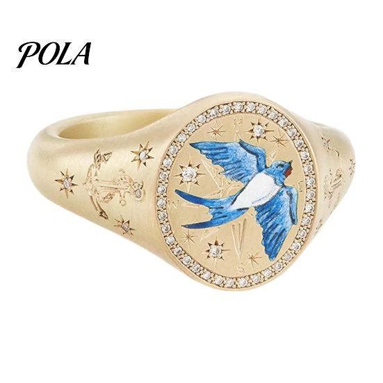 Exquisite Ring Finger Ring, Butterfly Heart Rabbit Pattern Band, Electroplated Technology for Lover Daily Wear Accessories Fine Workmanship