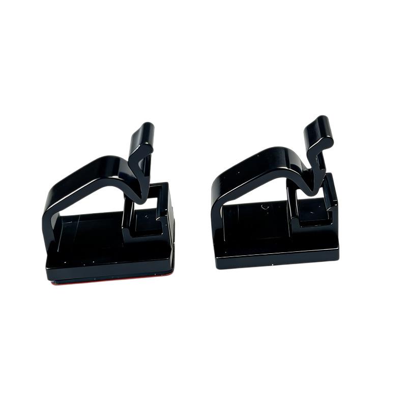 Self-Adhesive Wire Clip for Power Cords - Hole-Free Plastic Cable Organizer