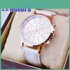 Womens Analog Watch Fashion Quartz Leather Band Roman Dial Casual Business Dress Watch