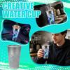 Color Changing Tumbler Cup - Thermochromic Glass with Halloween Design for Party Decoration