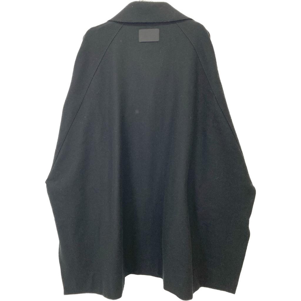 COGTHEBIGSMOKE Black wool square coat coat No description blackUsed