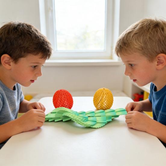 Twist Fidget Dragon Egg 3D Printed Spiral Dragon Egg Sensory Toy Rotating Stress Relief Egg Spinner for Easter Basket Stuffers