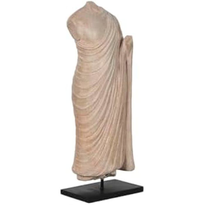 Figurine décorative - HOME ESPRIT - Buste Néoclassique - Marron Noir - 31 x 74 x 21 cm - Intérieur