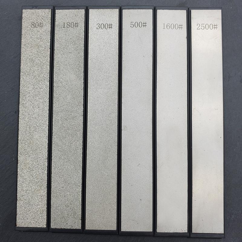 Diamant Schleifstein 80#150#1000#3000# Korrekturstein Schleifstein Messerschärfer Fester Winkel Messer Wetzwerkzeug Apex-Schneide