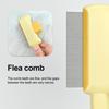 Self Cleaning Cat Brush Pet Grooming Comb with Stainless Steel Dense Teeth Detangling Comb Removes Loose Fur for Dogs Cats Flea