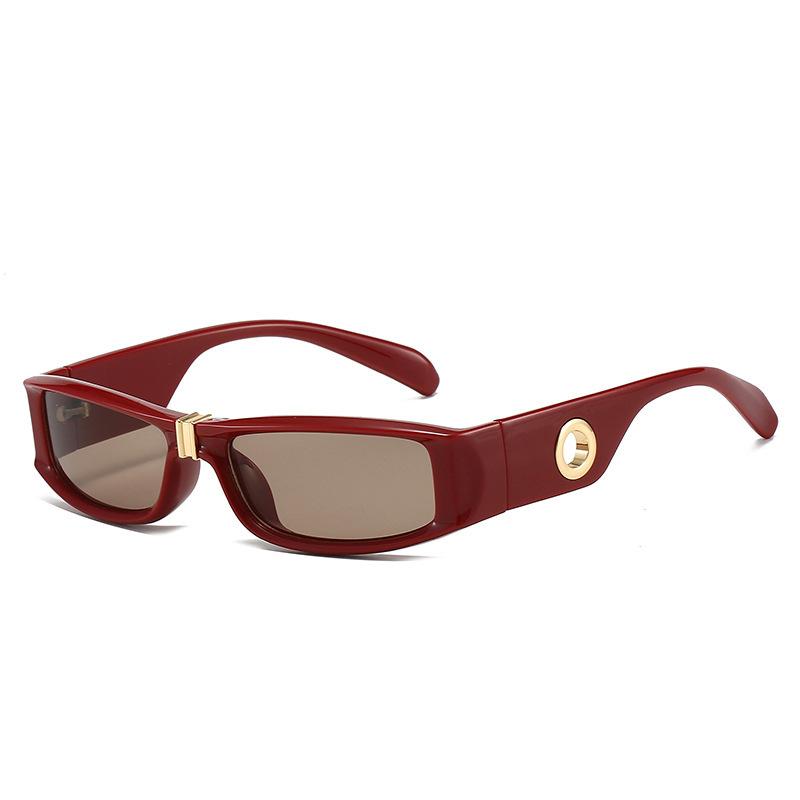 Новые Квадратные Ретро Y2k Солнцезащитные Очки Женские Мужские UV400 Стимпанк Винтажные Прямоугольные Очки Черные Oculos De Sol