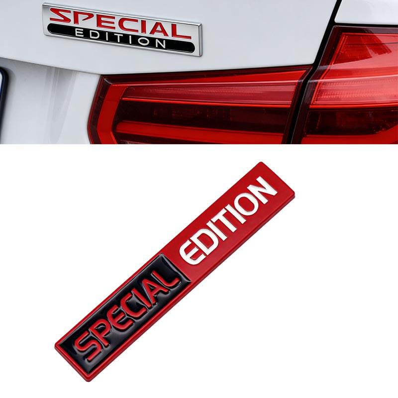 3D Metal SPECIAL EDITION Car Decoration Sticker For Car Modification LIMITED EDITION Accessories