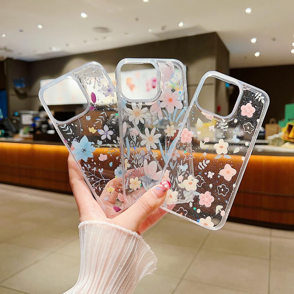 Fresh and Small Floral Mobile Phone Case for Apple IPhone16ProMax/15Plus/14/13XR/12mini