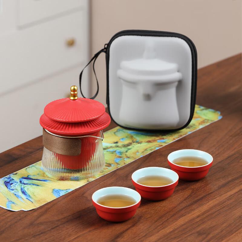 МУЛЬТИПОТЕНТНЫЙ Портативный керамический чайный сервиз «Запретный город»