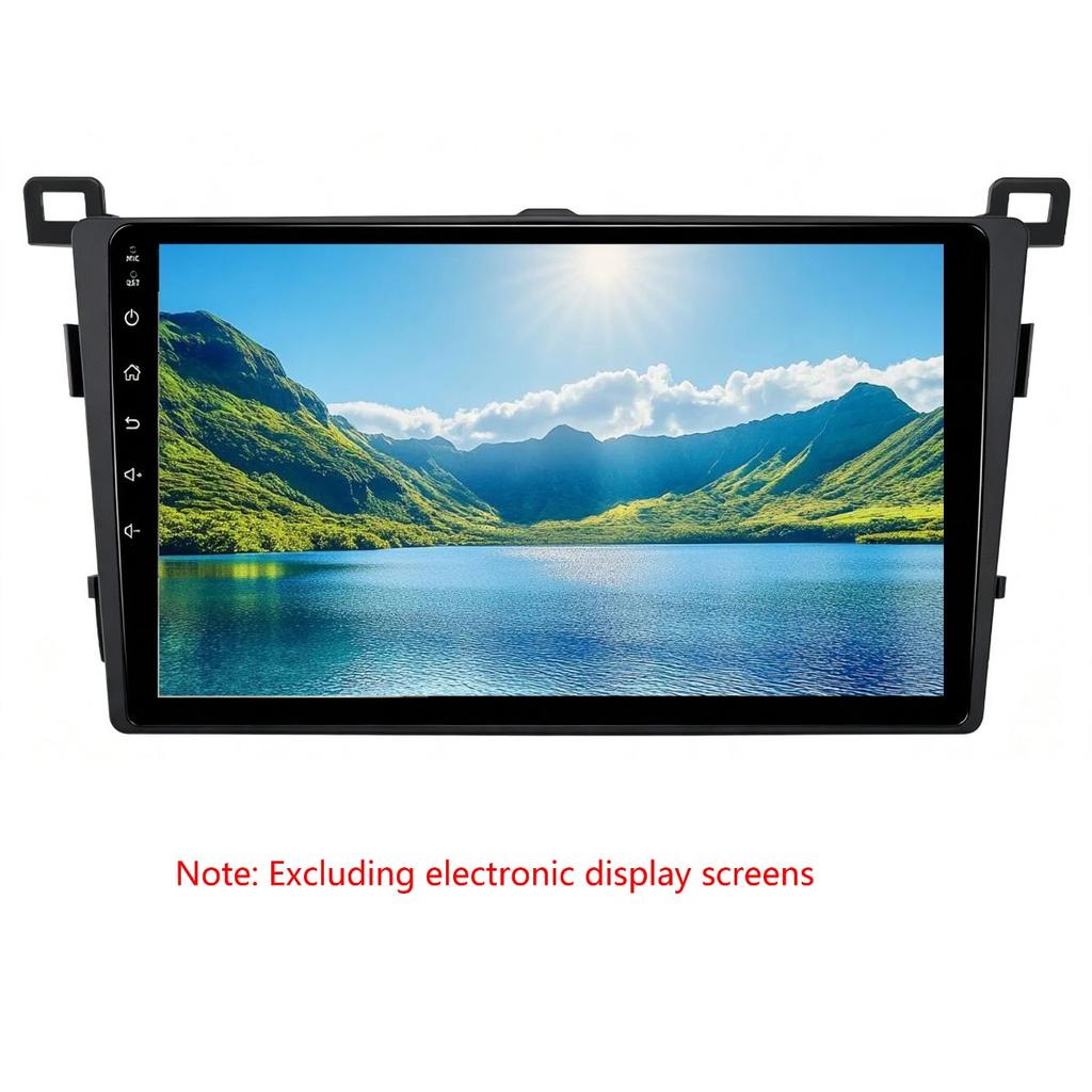 For TOYOTA RAV4 2013-2017 9Inch Car Fascia Frame Decorative Panel Mounting Auto Interior Accessories Modification Panel
