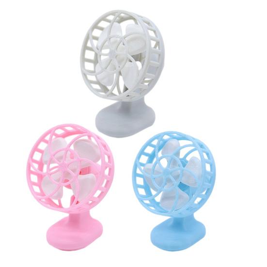 1/12 Doll Houses Miniature Fan Model Realistic Electric Fan Replica for Collector Display And Imaginative Play Miniature Furniture Accessory