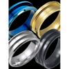 Fashion Popular Jewelry Ornament DIY Handmade Titanium Steel Ring Ring Ring Eardrop Frame 304 Stainless Steel Accessories Thumb Ring