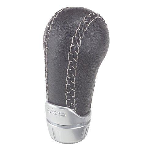 

Carmate RAZO Leather Sport Knob, MT, Genuine Leather, Black, RA103
