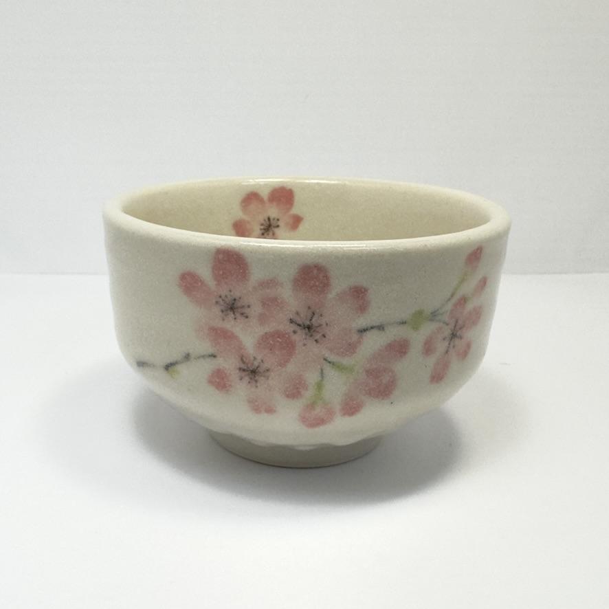 Mino Ware Sakura Type 1 Matcha Bowl Chawan Made In Japan Dia 9cm