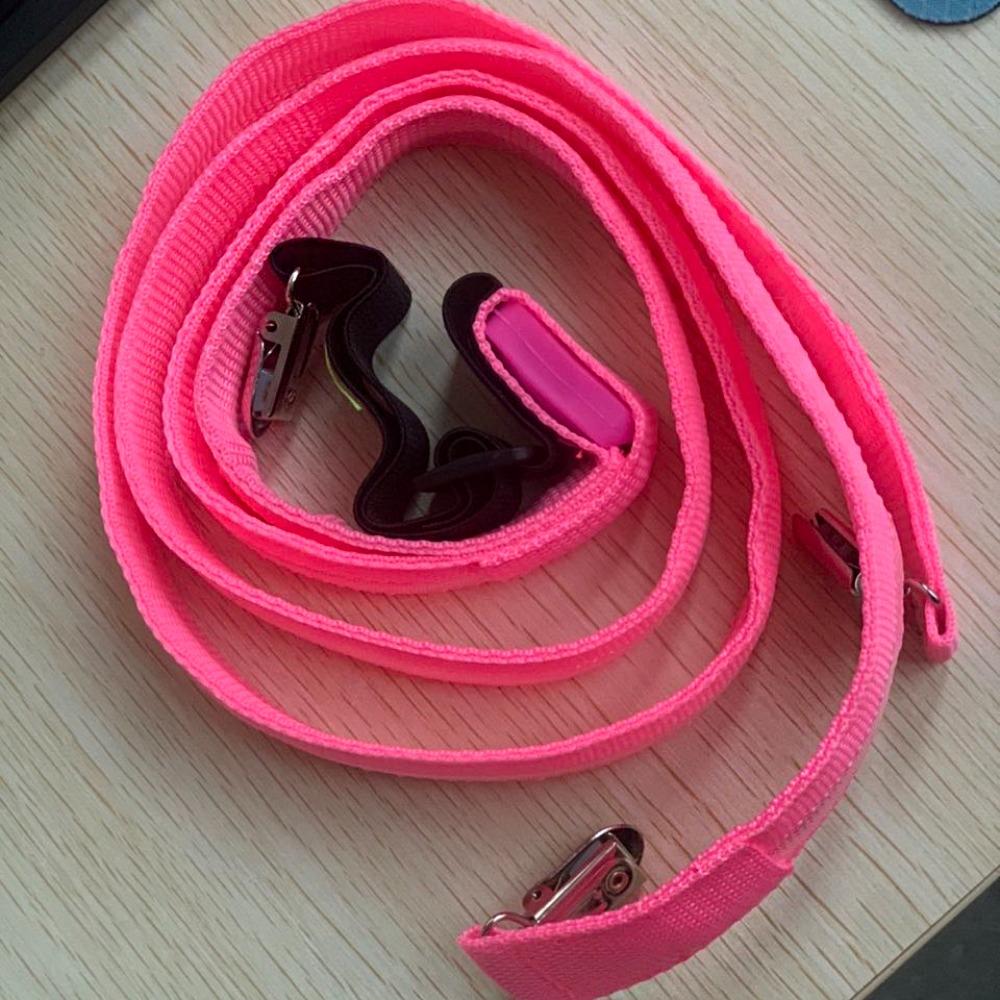 Music Festival Costume Hanging Pants Clip Tie Suspenders Set LED Suspenders Clips Luminous Bow Tie