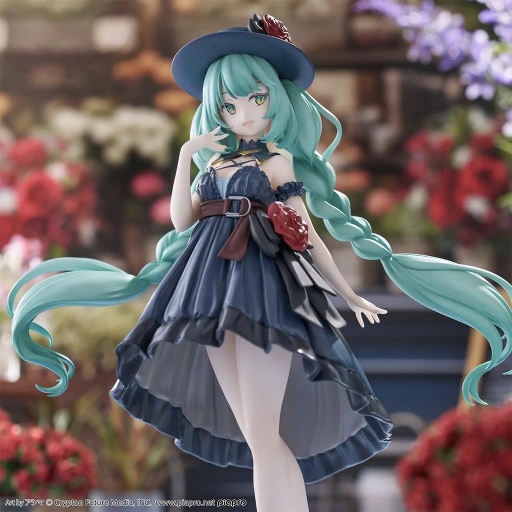 20CM Anime Hatsune Miku Actionfiguren Trio Try iT Figur Outdoor-Kleid Kawaii Anime-Figuren Modell Spielzeug Geschenk Schreibtischdekoration