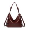 Fashionable Faux Leather Shoulder Bag,women's Large Capacity Handbag,retro Shoulder Bag,multi Pocket Crossbody Bag Suitable for Daily Use and Shopping