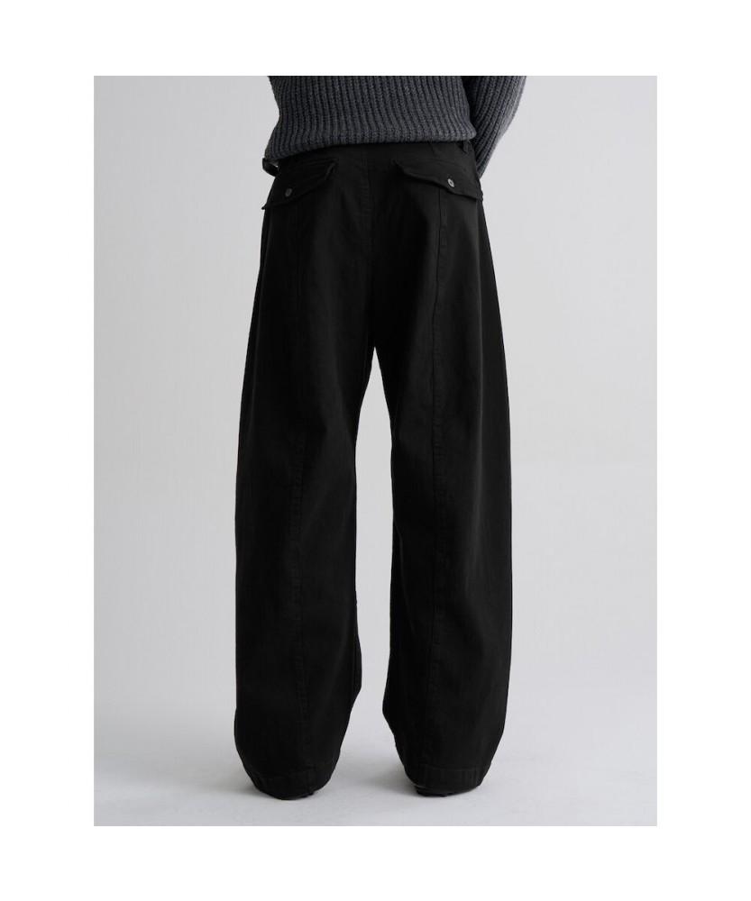8seconds Curved Cotton Pants Black