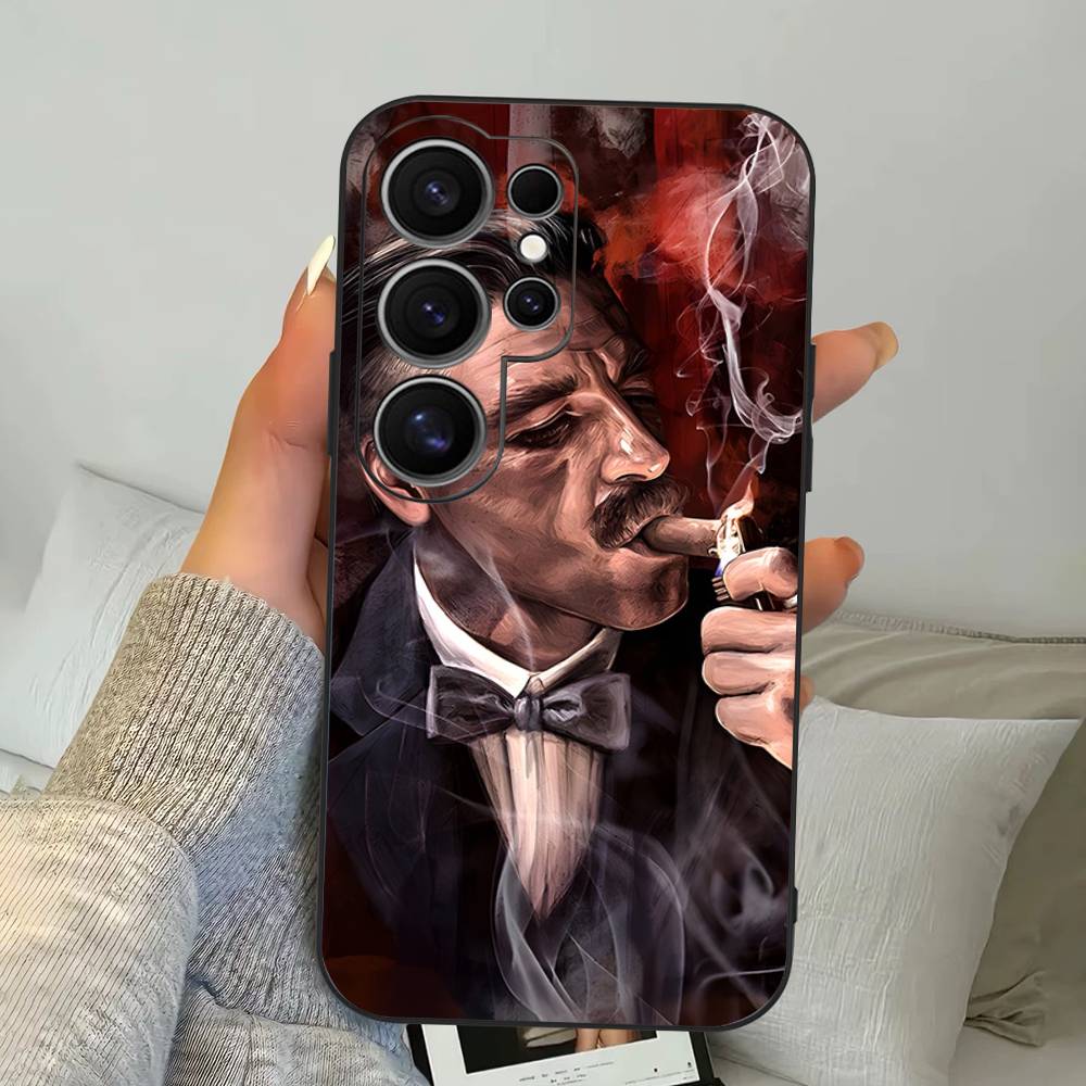 Movie P-Peaky-S B-Blinders Phone Case For Samsung S 24 Fe 25 Ultra Plus 20 Lite 21 30 22 23 24 22 Ultra 5G Fundas