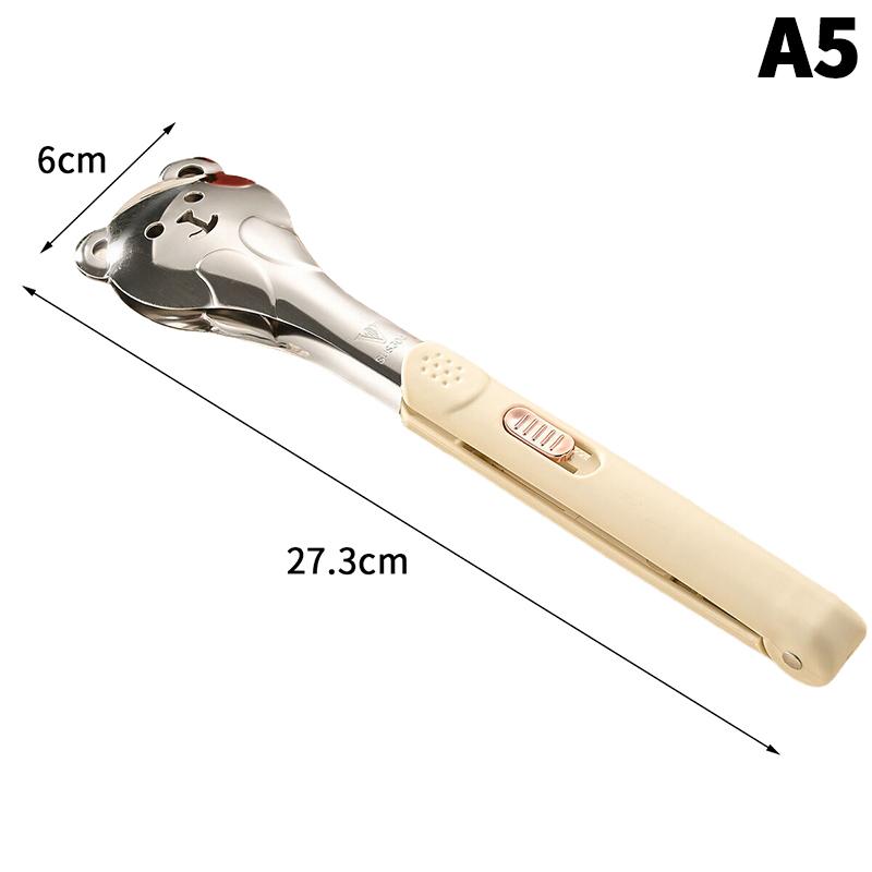 

Кухонные щипцы из нержавеющей стали, бытовые, утолщенные, жаростойкие, для стейка, для еды, для шведского стола, для барбекю, для жареного мяса, для хлеба