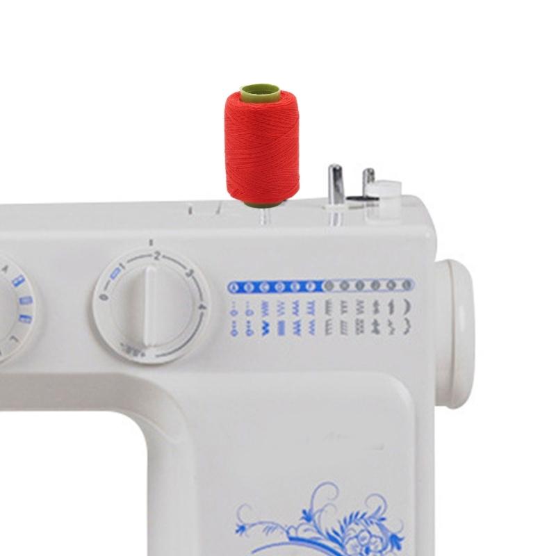 Practical Polyester Thread for Sewing Machines 8 Vibranting Color Heat Resistant Safe Materials