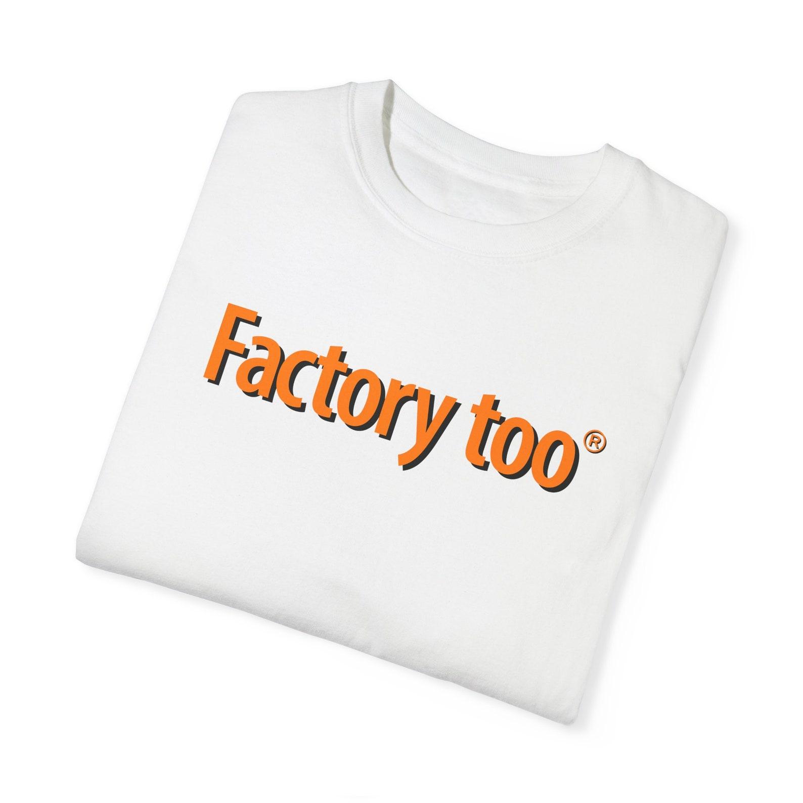 Factory Records T shirt/Factory Records/Record label T shirt/Music T shirt/Music Gift/Joy Division/New Order/Hacienda nightclub/music merch 4XL