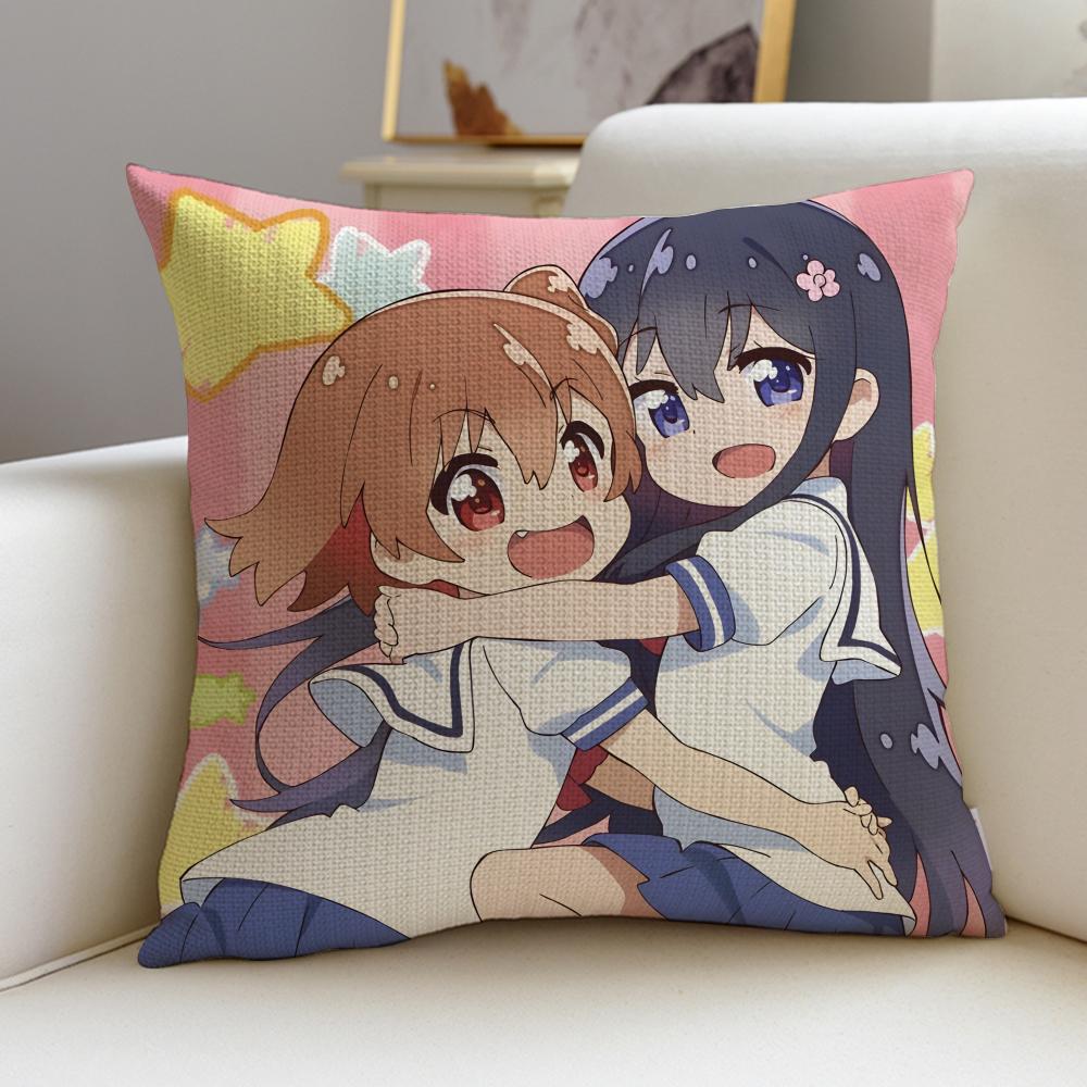 WATATEN an Angel Flew Down to MeS Cushion Cover Breathable and skinfriendly linen pillowcase  removable and washable cushion
