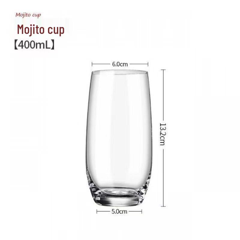 Mojito & Collins Glass - Versatile Bar Glassware for Cocktails, Long Drinks, Juice, and Wine