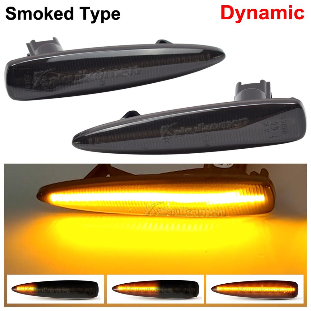 1 Pair LED Dynamic Side Marker Blinker Light  For Lexus IS F LS460 LS460L LS600h LS600hL LX570 LX450D Scroll Turn Signal Lamp