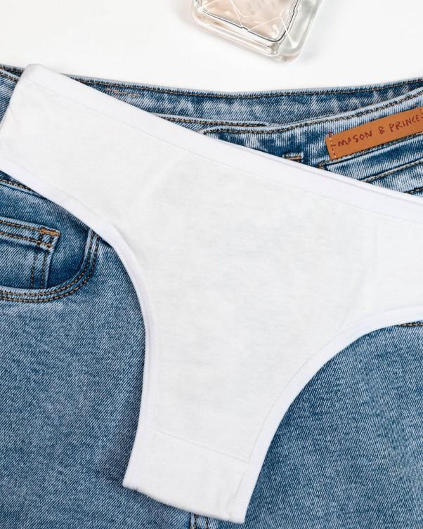 Bavlněné kalhotky s krajkou ISSA Plus