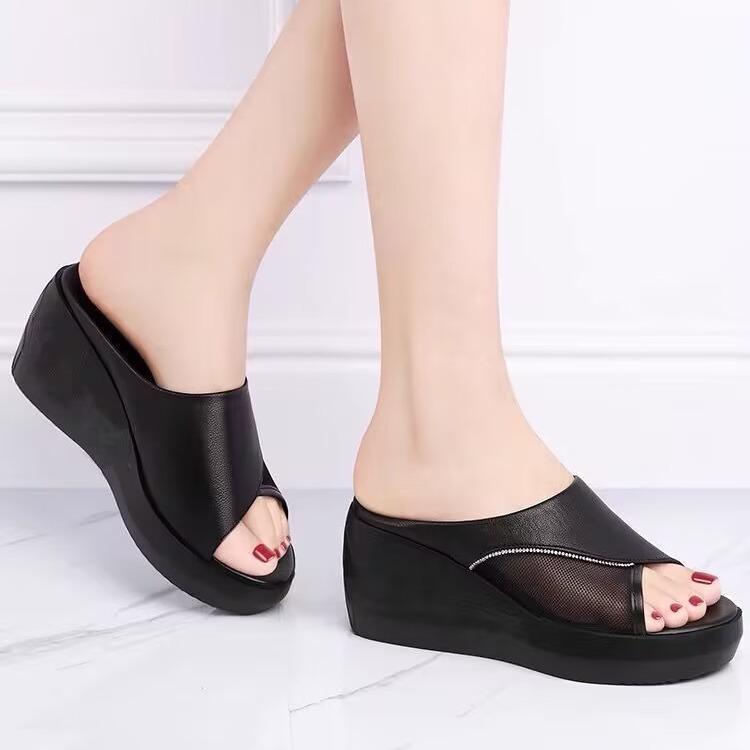 

Wedge slippers Women s Platform Slippers 35